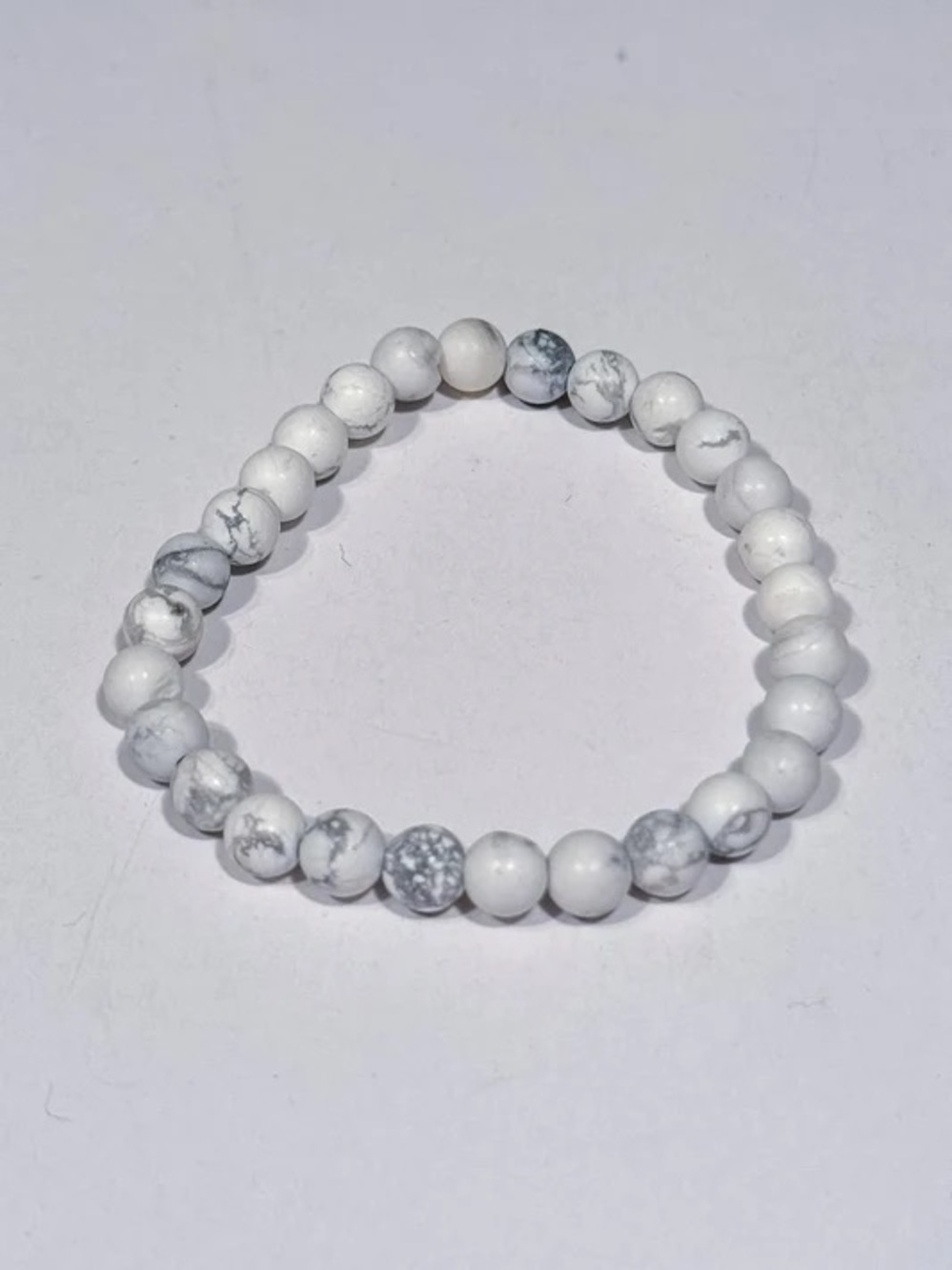 Stone Bracelet | White Marble